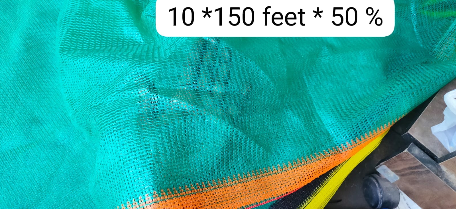 Green Shade Net  10x150x50%